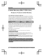 Preview for 10 page of Panasonic KX-TGLA40 Installation Manual