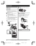 Предварительный просмотр 10 страницы Panasonic KX-TGLA40 Operating Instructions Manual