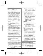 Preview for 16 page of Panasonic KX-TGLA40 Operating Instructions Manual