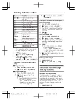 Предварительный просмотр 54 страницы Panasonic KX-TGLA40 Operating Instructions Manual