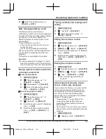 Предварительный просмотр 55 страницы Panasonic KX-TGLA40 Operating Instructions Manual