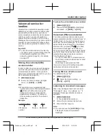 Предварительный просмотр 59 страницы Panasonic KX-TGLA40 Operating Instructions Manual