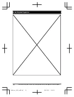 Предварительный просмотр 76 страницы Panasonic KX-TGLA40 Operating Instructions Manual