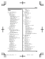 Предварительный просмотр 87 страницы Panasonic KX-TGLA40 Operating Instructions Manual