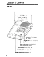 Предварительный просмотр 6 страницы Panasonic KX-TGM240 User Manual