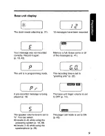 Предварительный просмотр 9 страницы Panasonic KX-TGM240 User Manual