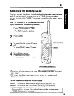 Предварительный просмотр 13 страницы Panasonic KX-TGM240 User Manual