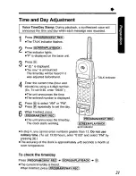 Предварительный просмотр 21 страницы Panasonic KX-TGM240 User Manual