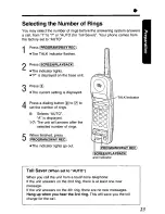 Предварительный просмотр 23 страницы Panasonic KX-TGM240 User Manual