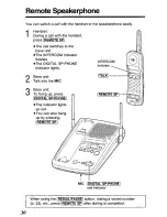 Предварительный просмотр 30 страницы Panasonic KX-TGM240 User Manual