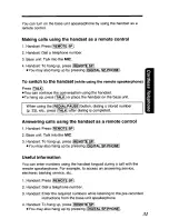 Предварительный просмотр 31 страницы Panasonic KX-TGM240 User Manual