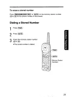 Предварительный просмотр 33 страницы Panasonic KX-TGM240 User Manual