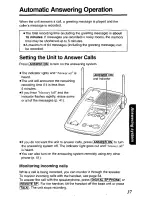 Предварительный просмотр 37 страницы Panasonic KX-TGM240 User Manual