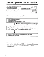 Предварительный просмотр 52 страницы Panasonic KX-TGM240 User Manual