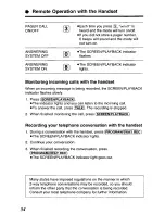 Предварительный просмотр 54 страницы Panasonic KX-TGM240 User Manual