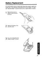 Предварительный просмотр 57 страницы Panasonic KX-TGM240 User Manual