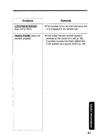 Предварительный просмотр 61 страницы Panasonic KX-TGM240 User Manual