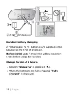 Предварительный просмотр 28 страницы Panasonic KX-TGM420 Operating Instructions Manual