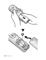 Предварительный просмотр 32 страницы Panasonic KX-TGM420 Operating Instructions Manual