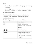 Предварительный просмотр 91 страницы Panasonic KX-TGM420 Operating Instructions Manual