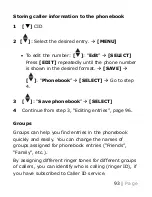 Предварительный просмотр 93 страницы Panasonic KX-TGM420 Operating Instructions Manual