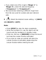 Предварительный просмотр 123 страницы Panasonic KX-TGM420 Operating Instructions Manual