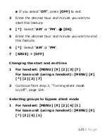 Предварительный просмотр 125 страницы Panasonic KX-TGM420 Operating Instructions Manual