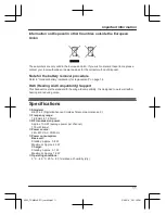 Предварительный просмотр 11 страницы Panasonic KX-TGM420AZ Operating Instructions Manual