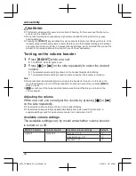 Предварительный просмотр 24 страницы Panasonic KX-TGM422AZ Operating Instructions Manual