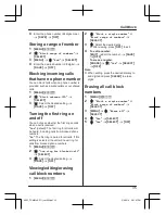 Предварительный просмотр 35 страницы Panasonic KX-TGM422AZ Operating Instructions Manual