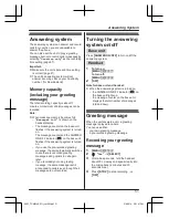 Предварительный просмотр 51 страницы Panasonic KX-TGM422AZ Operating Instructions Manual