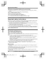 Предварительный просмотр 10 страницы Panasonic KX-TGM430 Operating Instructions Manual