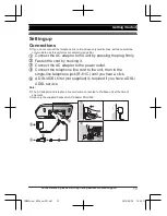 Предварительный просмотр 13 страницы Panasonic KX-TGM430 Operating Instructions Manual