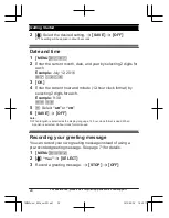 Предварительный просмотр 24 страницы Panasonic KX-TGM430 Operating Instructions Manual