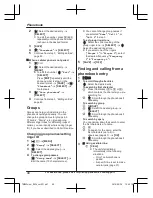 Предварительный просмотр 48 страницы Panasonic KX-TGM430 Operating Instructions Manual