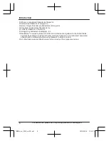 Предварительный просмотр 6 страницы Panasonic KX-TGM430B Operating Instructions Manual