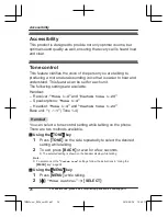 Preview for 26 page of Panasonic KX-TGM430B Operating Instructions Manual