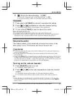 Preview for 27 page of Panasonic KX-TGM430B Operating Instructions Manual