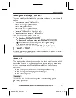 Preview for 31 page of Panasonic KX-TGM430B Operating Instructions Manual