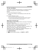 Preview for 33 page of Panasonic KX-TGM430B Operating Instructions Manual