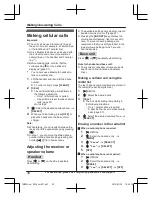 Preview for 38 page of Panasonic KX-TGM430B Operating Instructions Manual