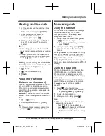 Preview for 39 page of Panasonic KX-TGM430B Operating Instructions Manual