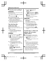 Preview for 42 page of Panasonic KX-TGM430B Operating Instructions Manual