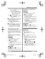 Preview for 43 page of Panasonic KX-TGM430B Operating Instructions Manual