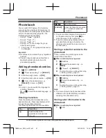 Preview for 47 page of Panasonic KX-TGM430B Operating Instructions Manual