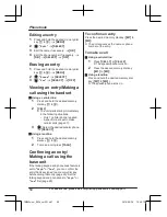 Preview for 50 page of Panasonic KX-TGM430B Operating Instructions Manual