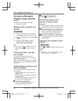 Preview for 70 page of Panasonic KX-TGM430B Operating Instructions Manual