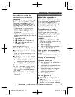 Preview for 75 page of Panasonic KX-TGM430B Operating Instructions Manual