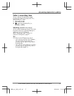 Preview for 77 page of Panasonic KX-TGM430B Operating Instructions Manual