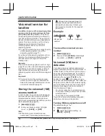 Preview for 78 page of Panasonic KX-TGM430B Operating Instructions Manual